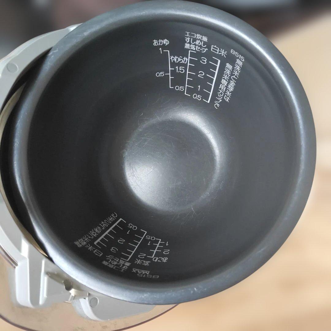 ZOJIRUSHI 圧力IH炊飯ジャー NP-QB06 3.5合炊き 極め羽釜