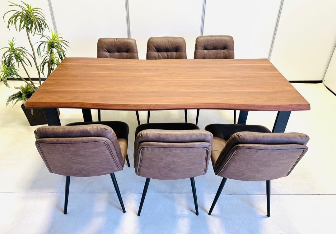 タンスのゲン ダイニングセット 7点セット 6人掛け 幅180cm