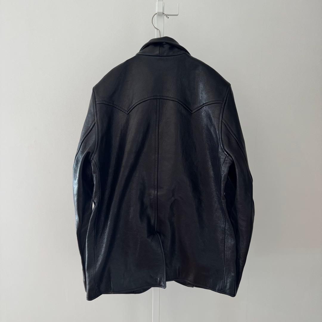 ウエストライド ゴートスキン ウエスタン レザー テーラードジャケット