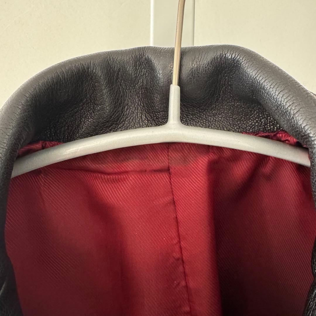 ウエストライド ゴートスキン ウエスタン レザー テーラードジャケット