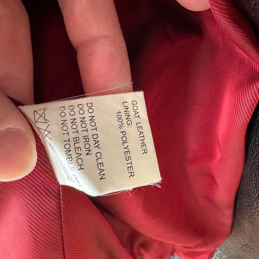 ウエストライド ゴートスキン ウエスタン レザー テーラードジャケット