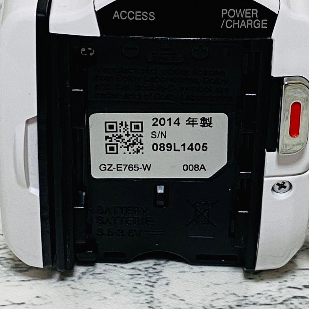 JVC ビデオカメラ GZ-E765-W Everio エブリオ 2014年製