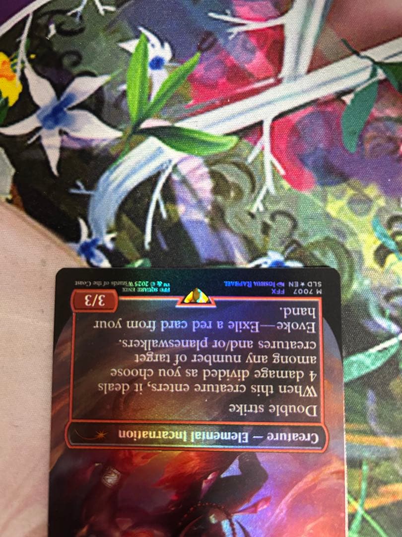 【Foil】《イフリート/Ifrit》/《激情/Fury》[SLD] 英語