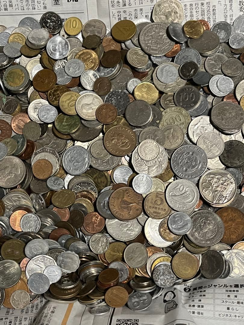 6.0kg 外国 硬貨 古銭 貨幣 まとめて 大量 アメリカ イギリス