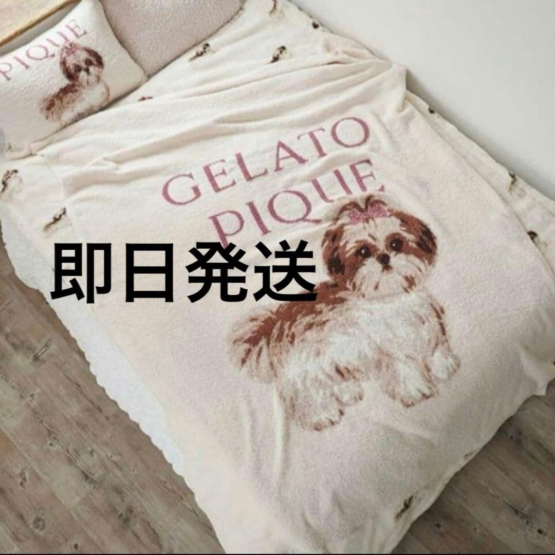 ジェラートピケ シーズー マルチカバー アイボリー