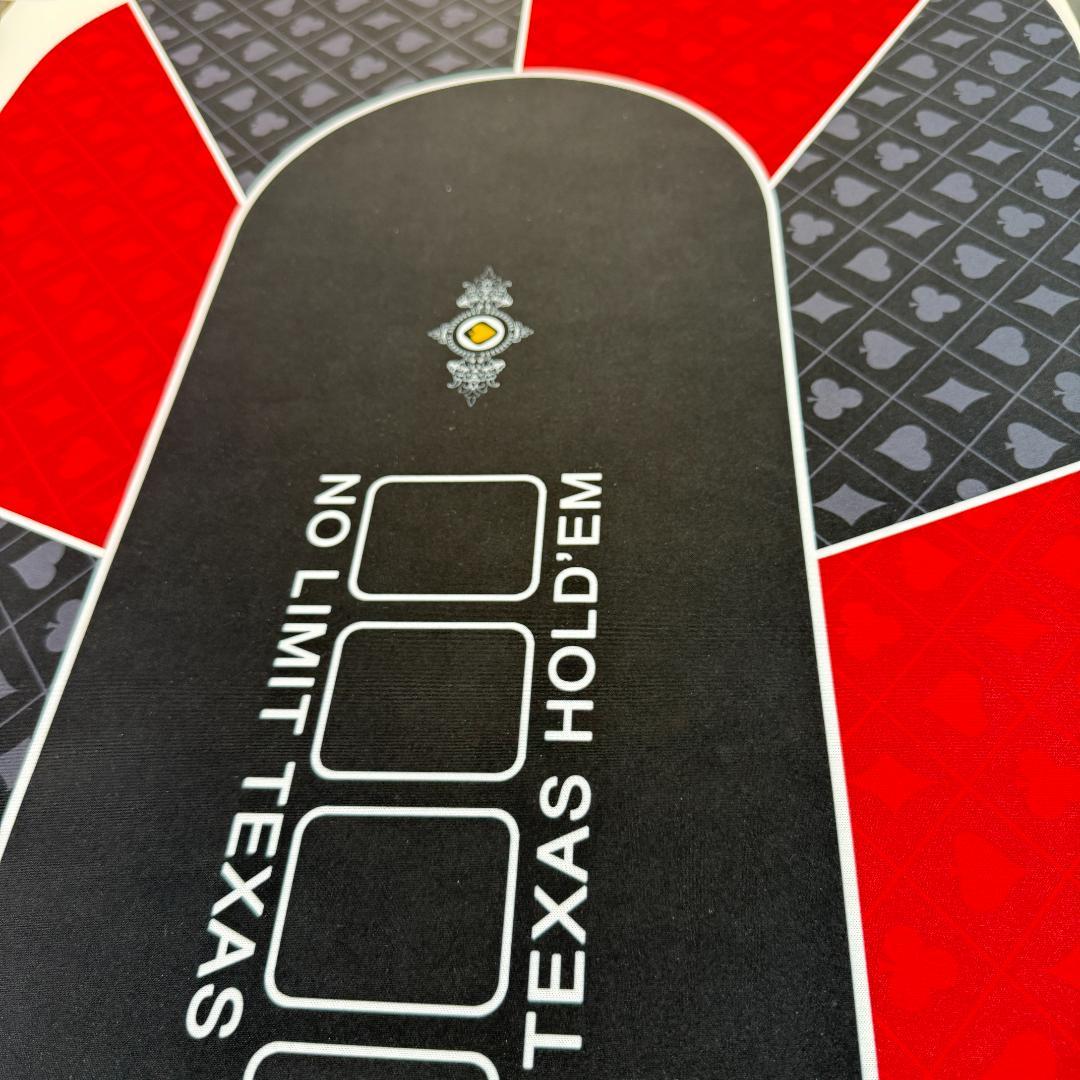 美品 ポーカーセット チップ トランプ マット ケース付 フルセット