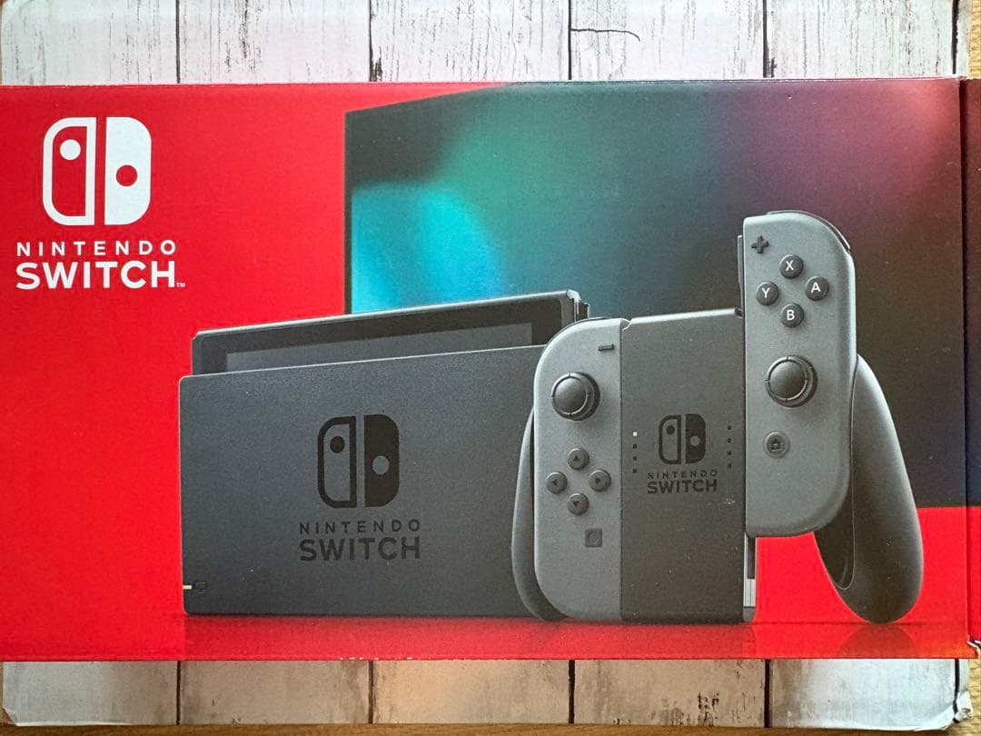 Nintendo Switch 本体 グレー/赤/青 付属品完備