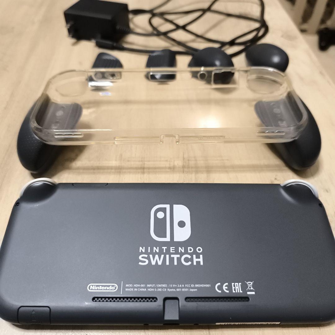 Nintendo Switch Lite グレー 本体 充電器付き