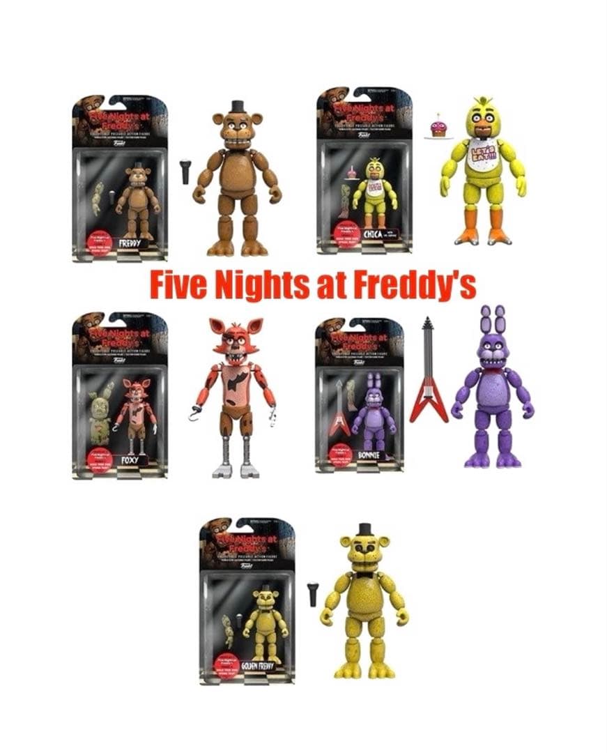 Five Nights at Freddy's フィギュア 5点セット