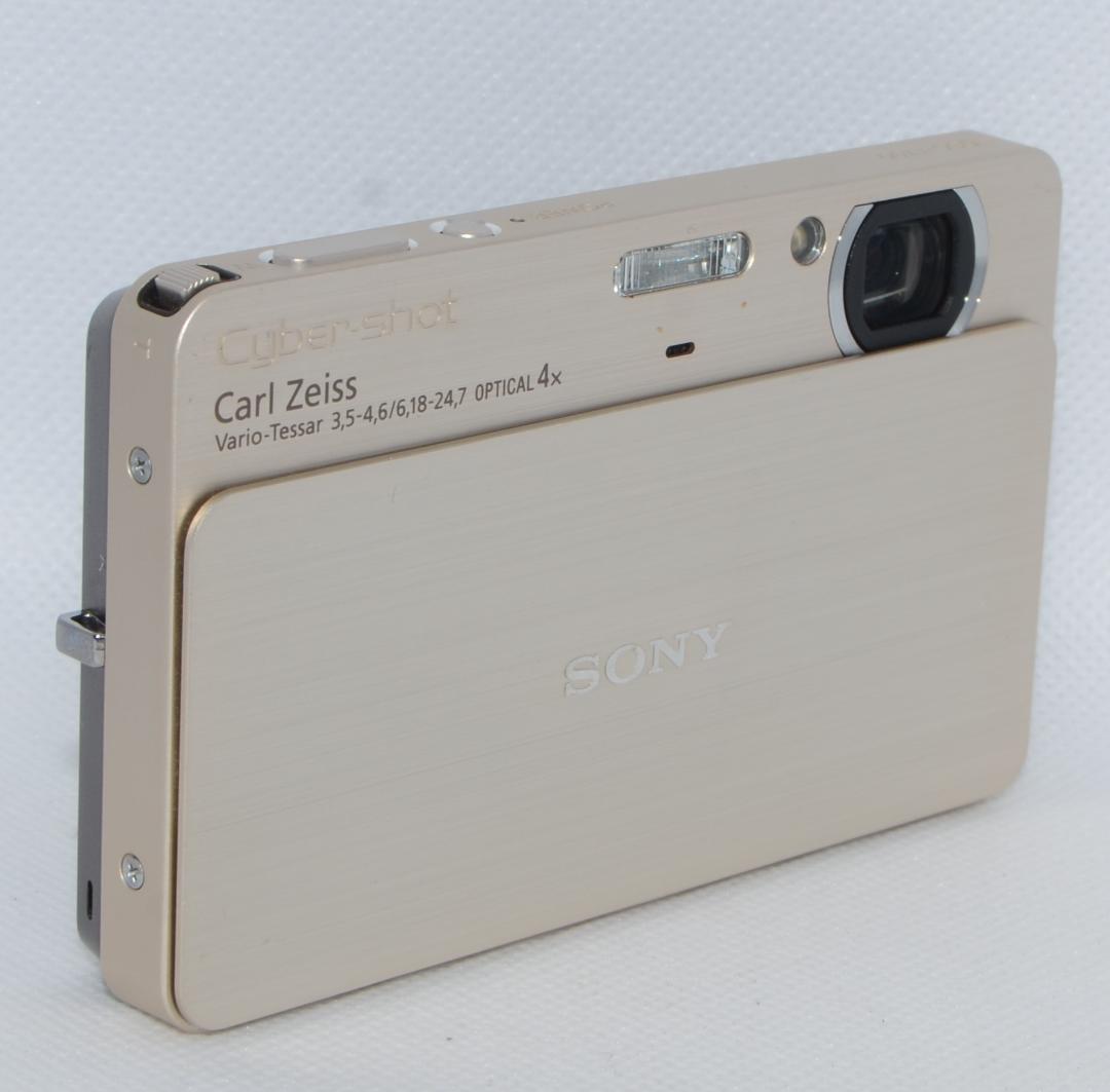 【美品】SONY Cyber-shot DSC-T700 ゴールド 動作確認済