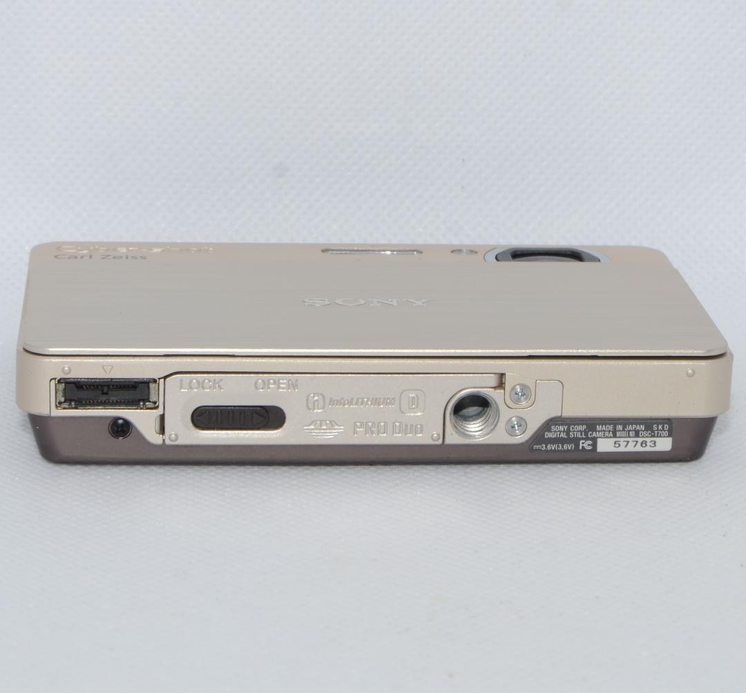 【美品】SONY Cyber-shot DSC-T700 ゴールド 動作確認済