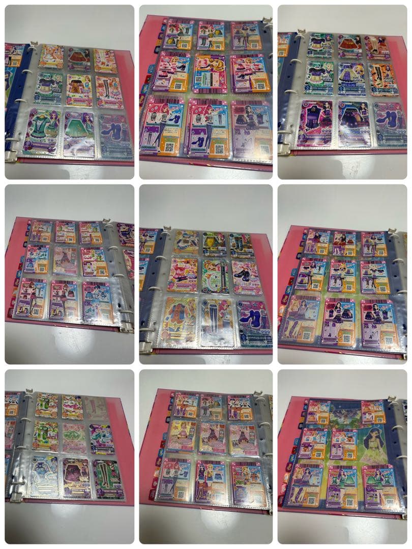 アイカツカード　ファイル　仕切り