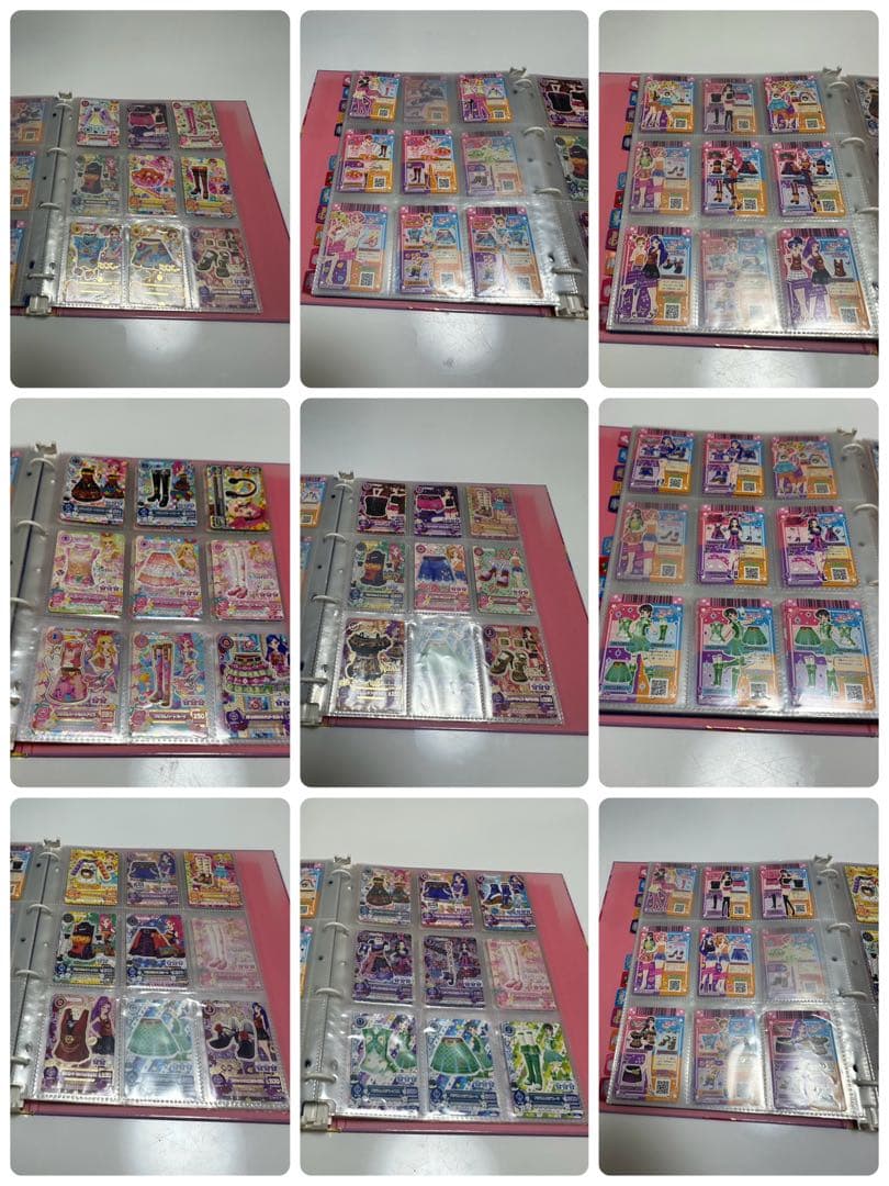 アイカツカード　ファイル　仕切り