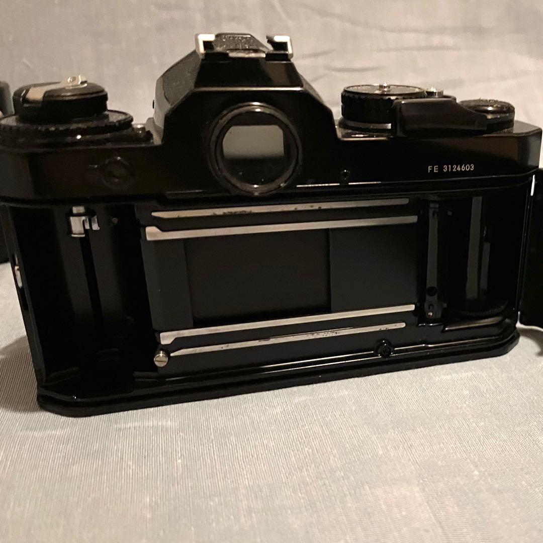Nikon FA EF 一眼レフカメラ ブラック フィルム　2個セット　ジャンク