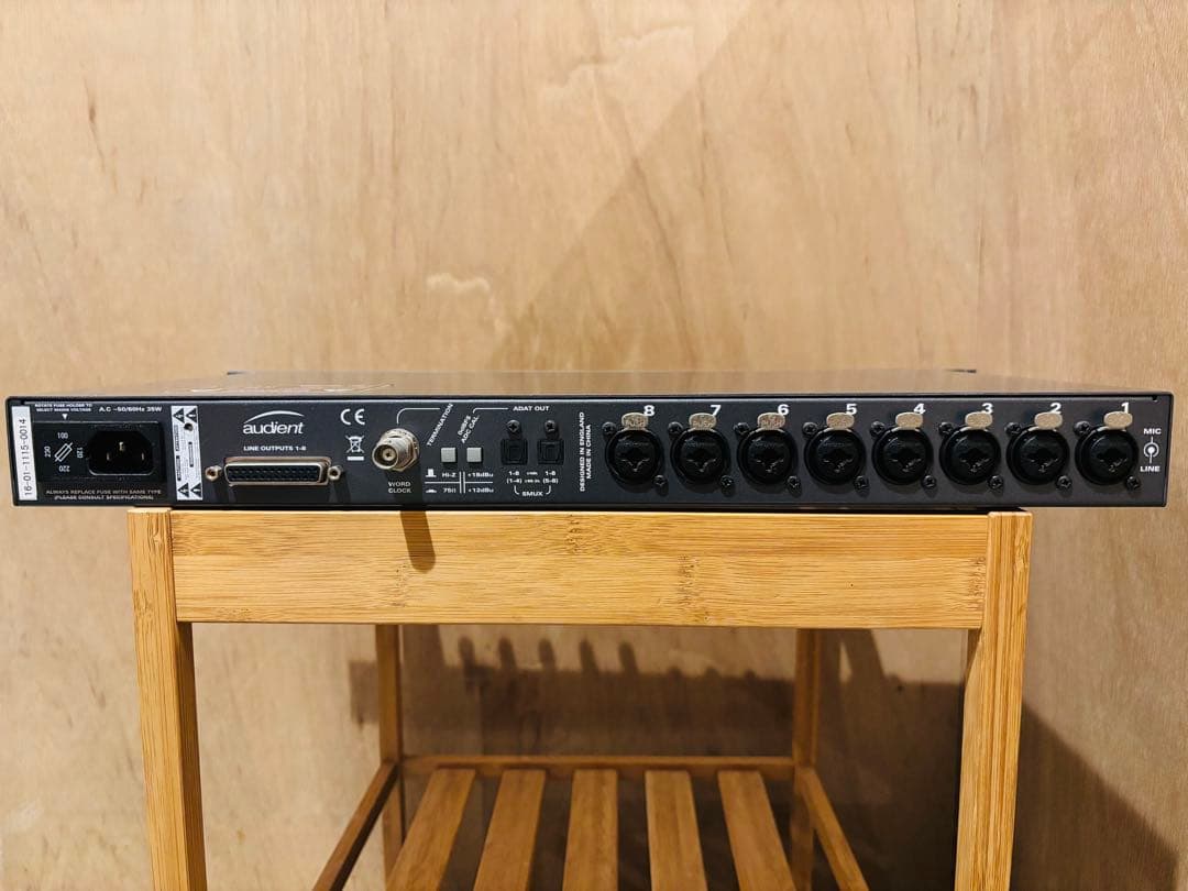 【完動品／生産終了】Audient ASP800 8ch マイクプリアンプ