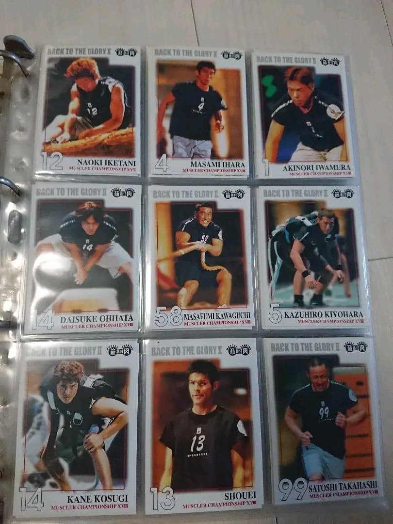 筋肉番付 トレーディングカード ケイン・コスギ