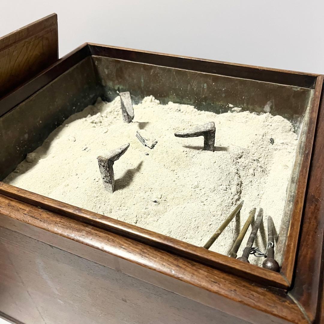 長火鉢 古民具 レトロ 箱火鉢 和家具 茶道具 囲炉裏 骨董 炭付き