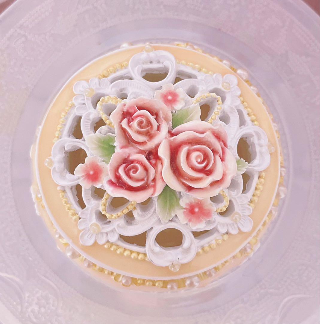 入手困難♡レア♡アンティーク♡リズリサ キャミソール♡小物入れ♡姫系♡薔薇雑貨♡