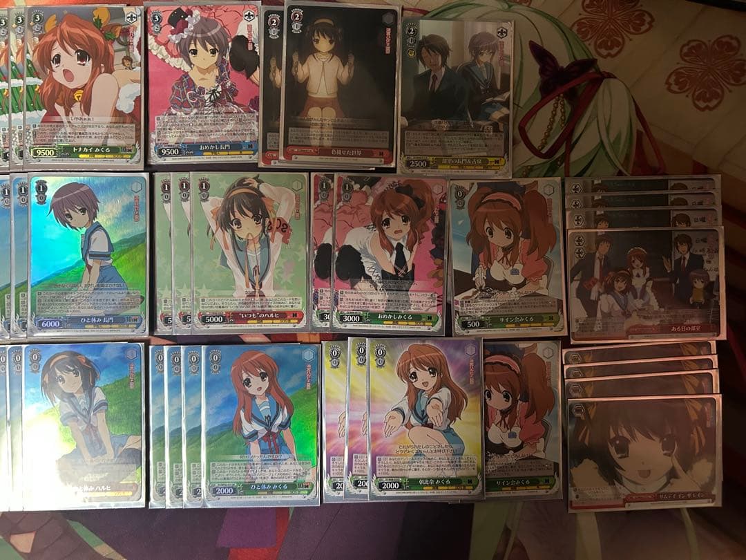 ヴァイスシュヴァルツ　涼宮ハルヒの憂鬱　デッキ、調整パーツ