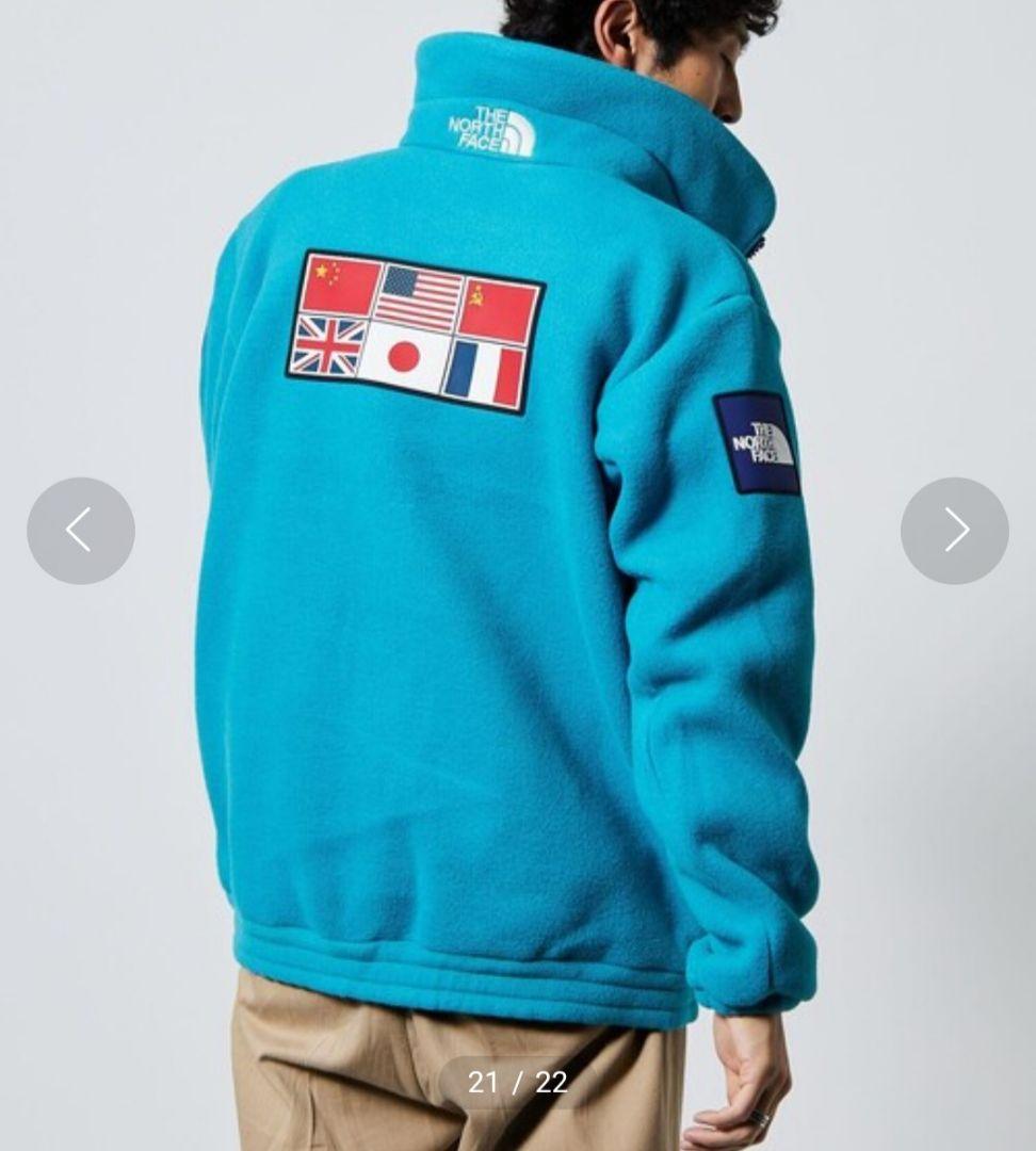 THE NORTH FACE ターコイズ フリースジャケット