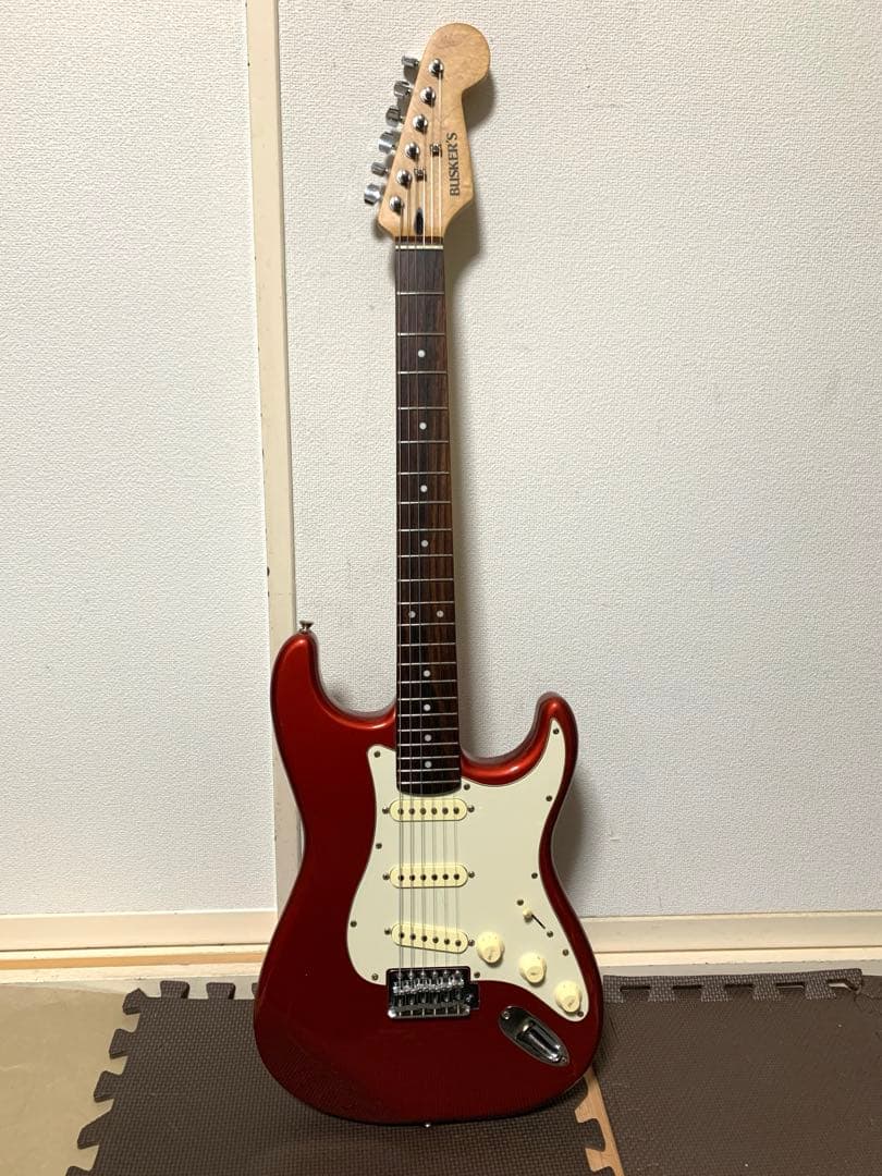 busker's バスカーズ ストラトキャスター ストラト ST 赤　レッド