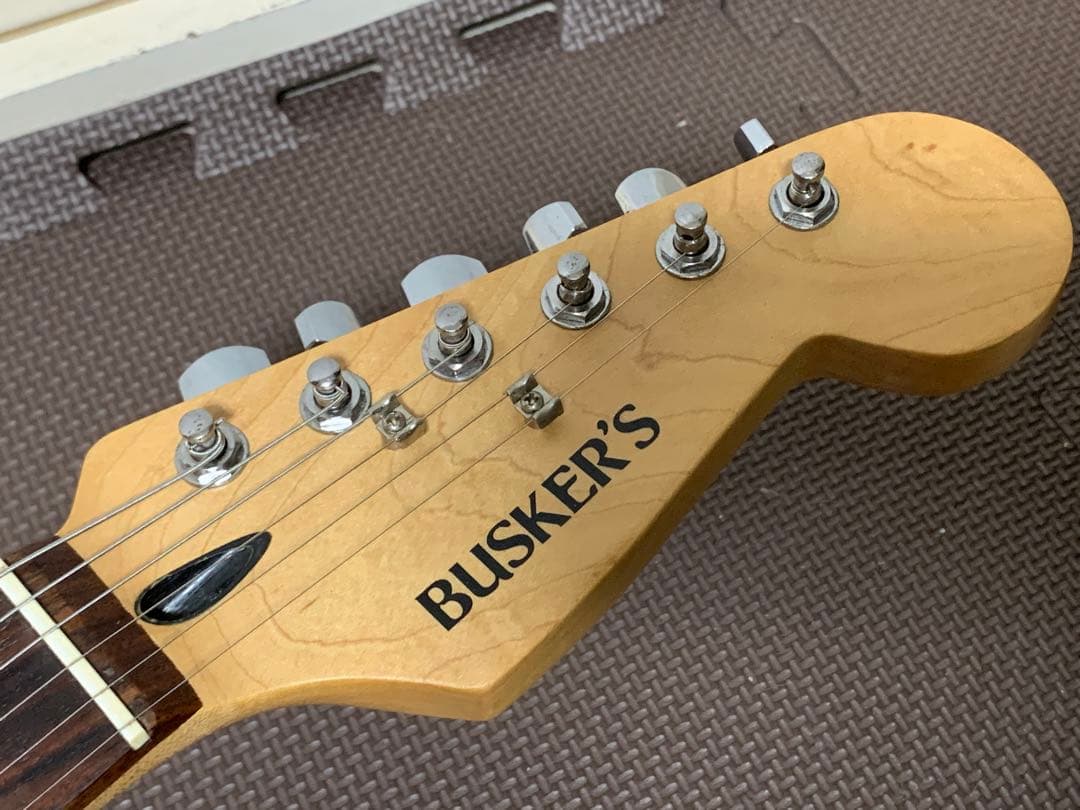 busker's バスカーズ ストラトキャスター ストラト ST 赤　レッド