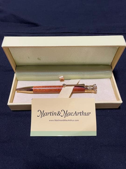 ハワイ　マーティン&マッカーサー　コアウッド　ボールペン
