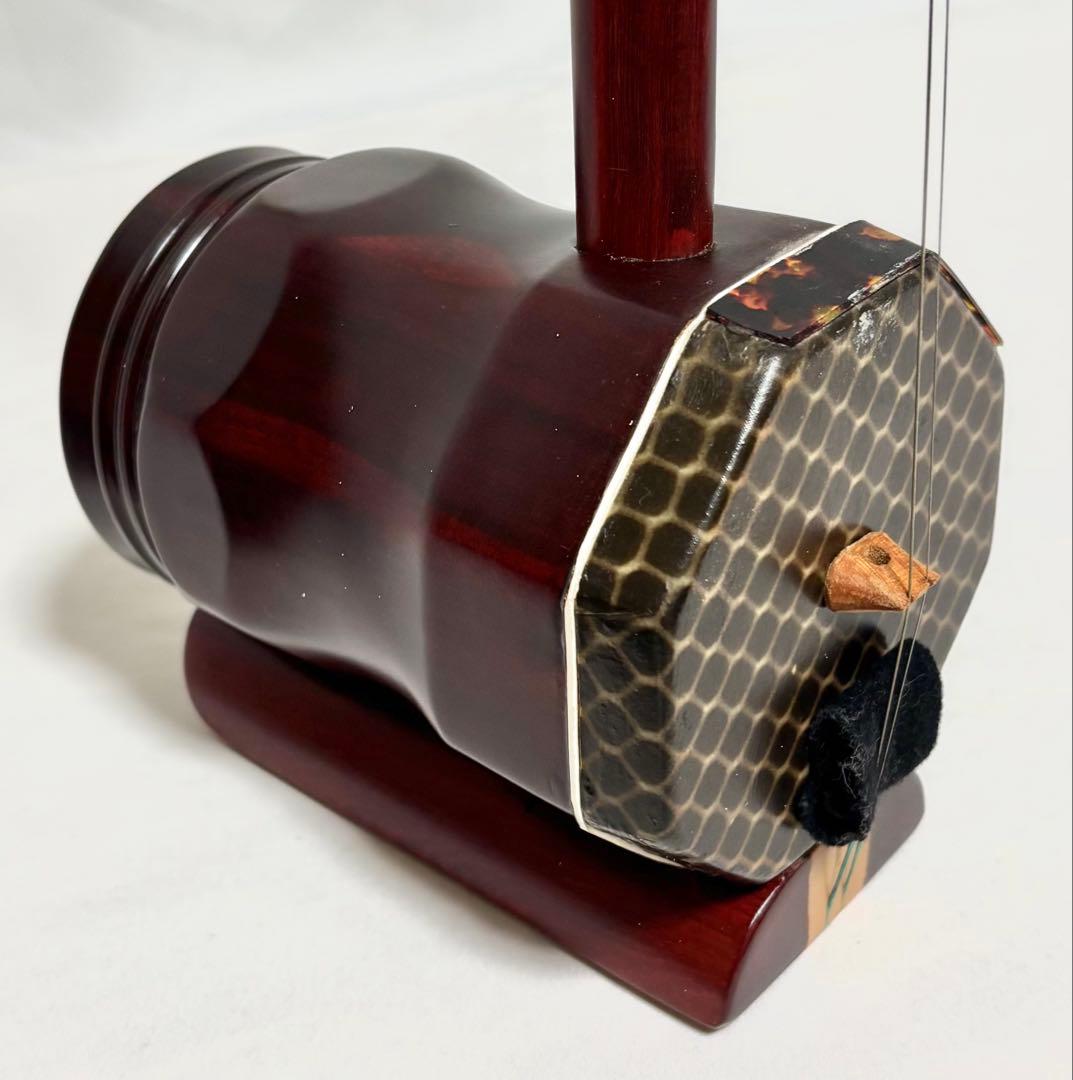 二胡 セット　紅木製