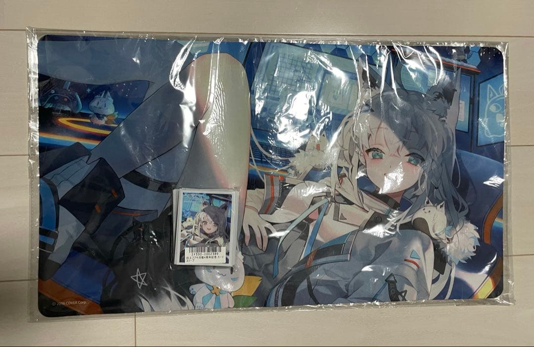 ホロライブ 白上フブキ ラバーマット スリーブ
