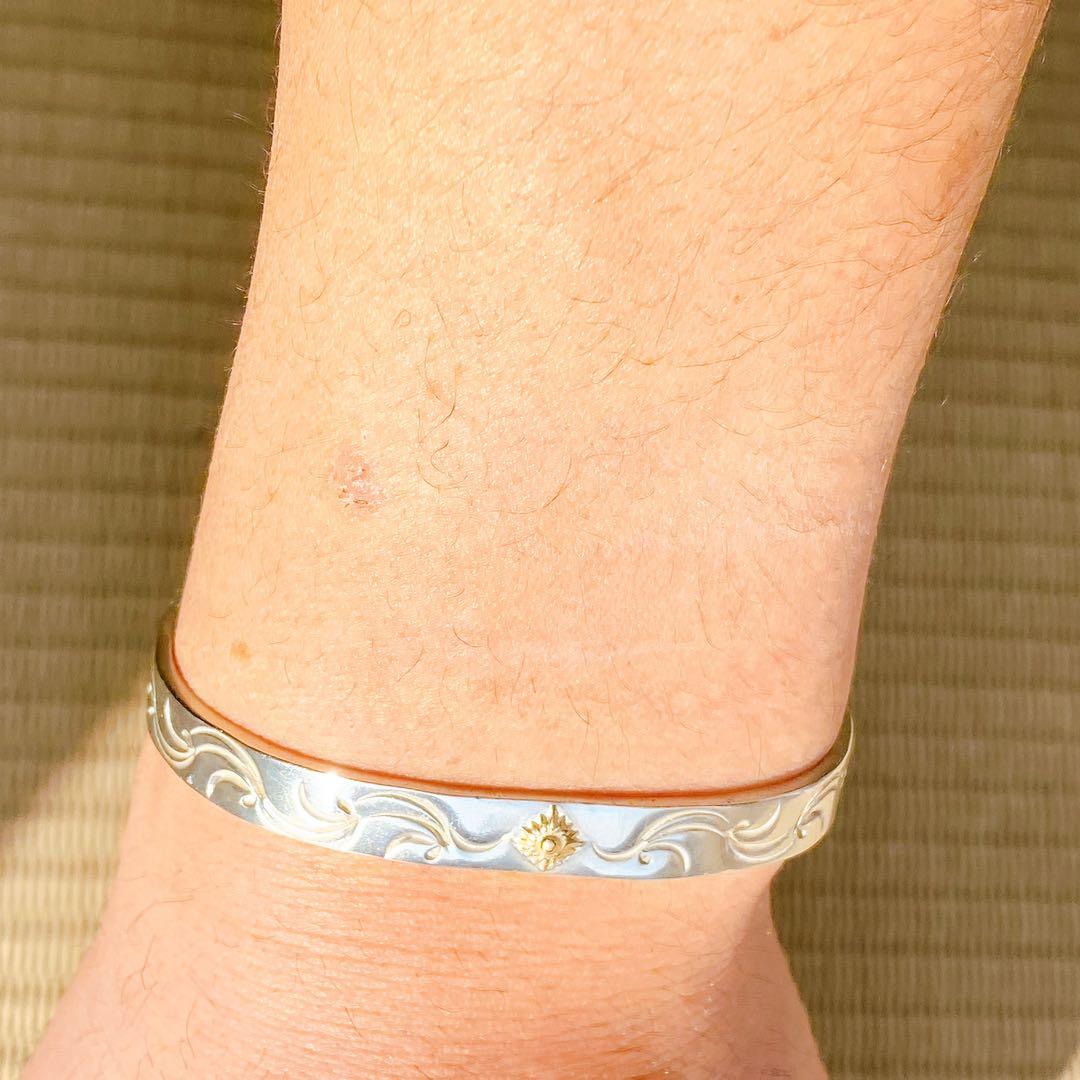 ARIZONA FREEDOM K18 b7-d太陽神 唐草バングル