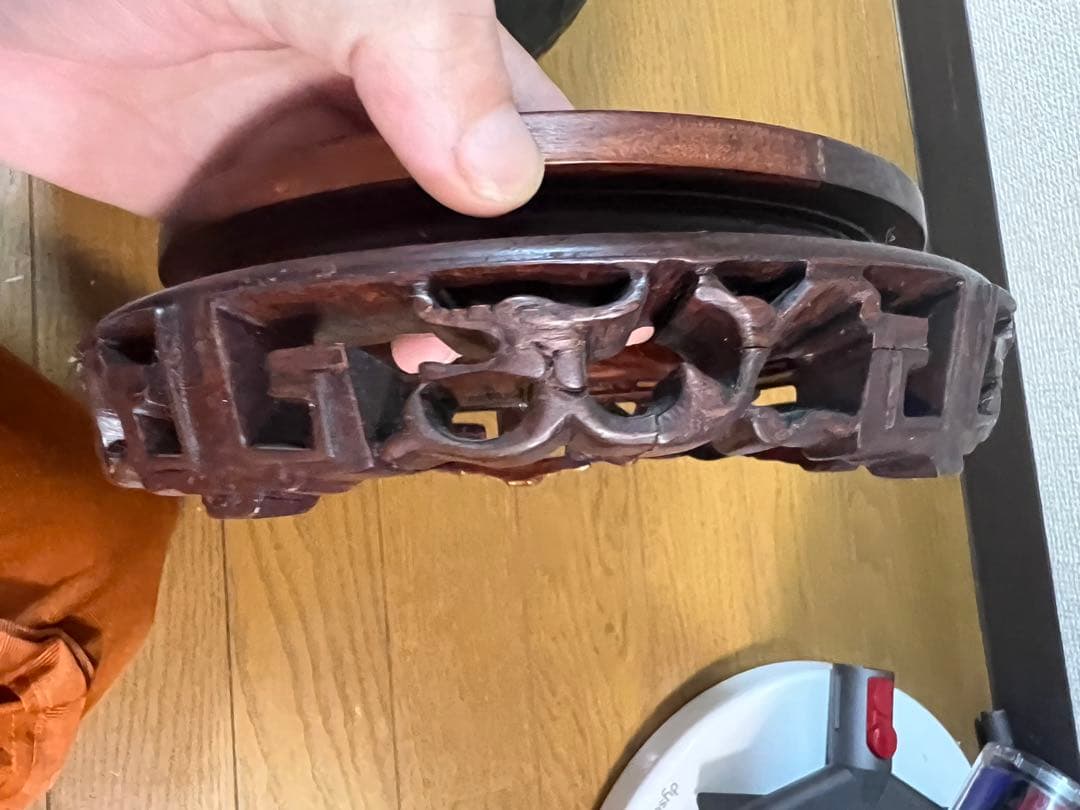 中国銅瓶、骨董、本物 花瓶　壷