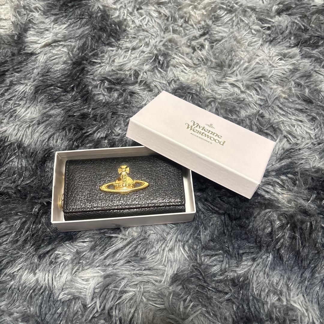<美品> Vivienne Westwood EXECUTIVE 黒　キーケース