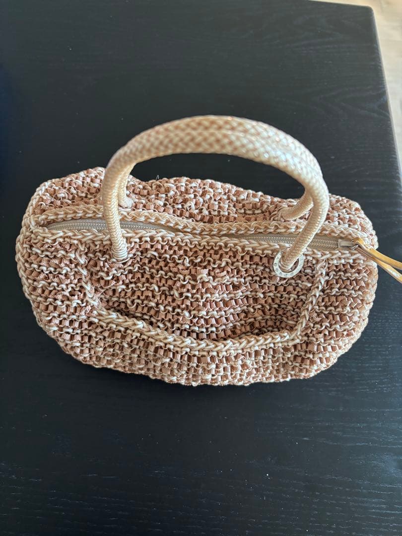 アンテプリマ　レア　ミニボストン❗️ファスナー付き　マチあり　円柱型