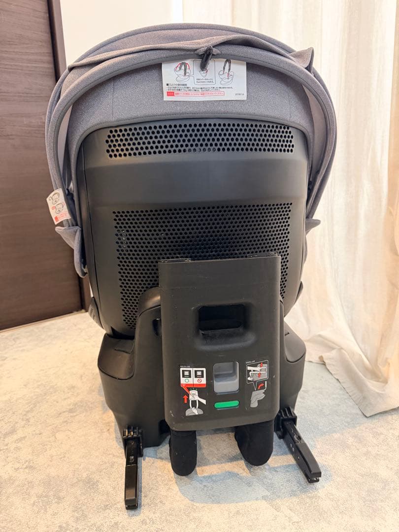 AILEBEBE 回転式チャイルドシート グレー　クルット4i ISOFIX