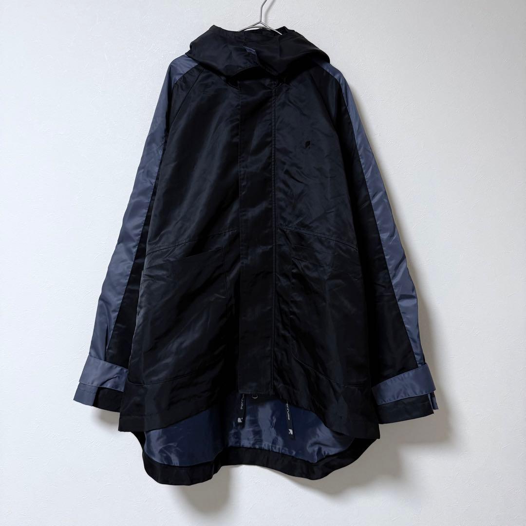 Perfume closet カラーブラックナイロンジャケット　アウター