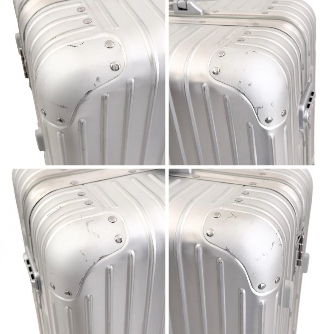 リモワ オリジナル チェックインL 86L 4輪 TSAロック シルバー アルミ