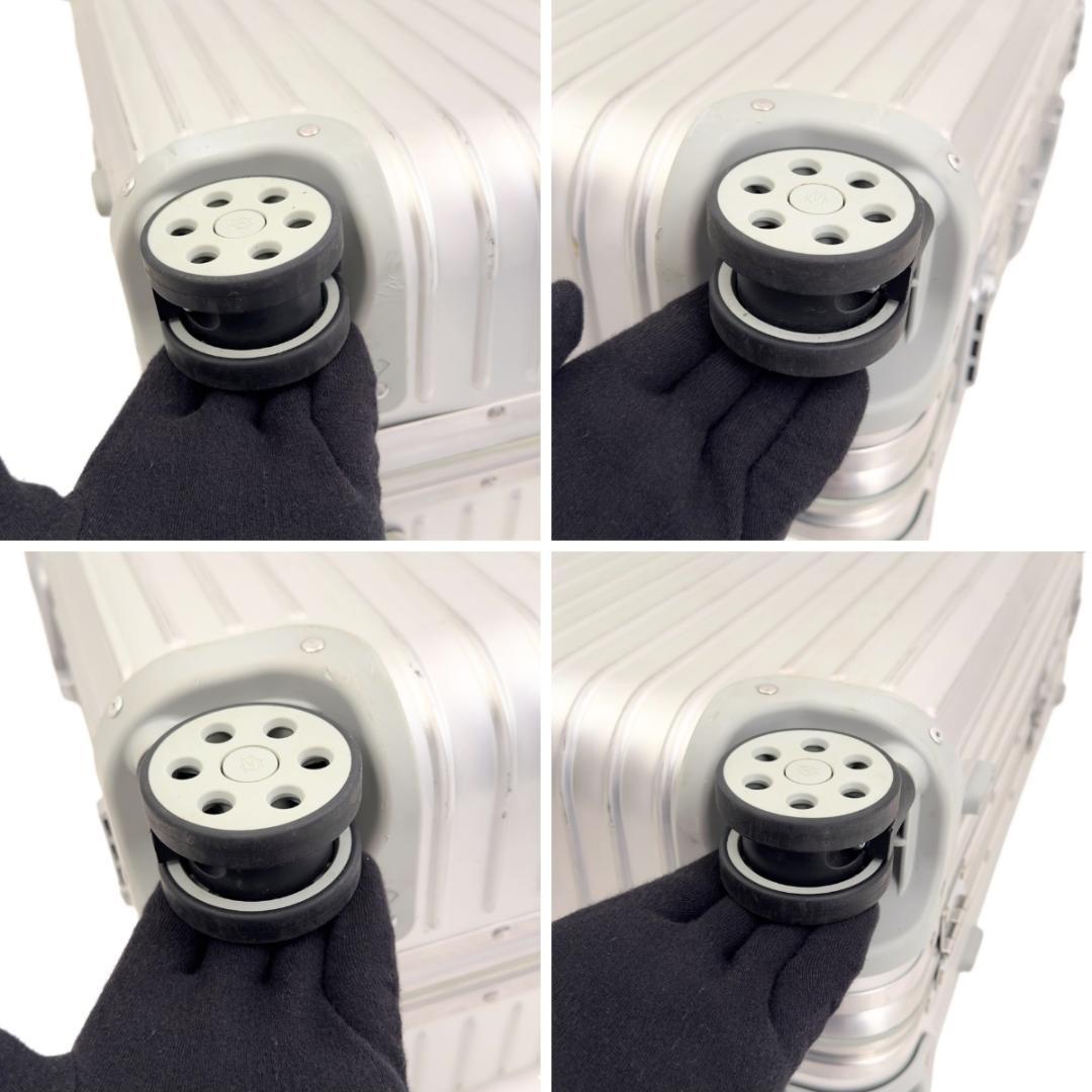 リモワ オリジナル チェックインL 86L 4輪 TSAロック シルバー アルミ