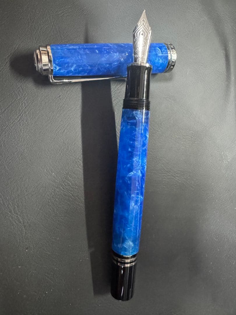 ペリカン　万年筆　m805 ヴァイブランドブルー　EF