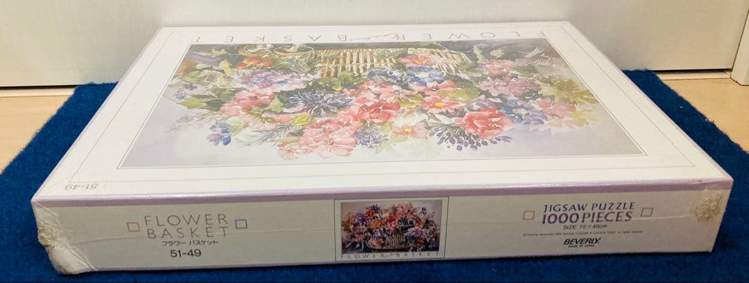 【新品・未開封】 フラワーバスケット　ジグソーパズル 1000ピース