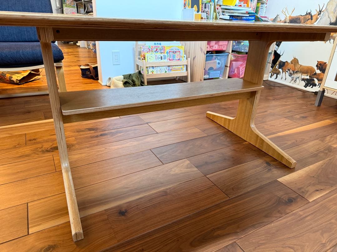 【Tosu様・手渡し】無印良品　リビングでもダイニングでもつかえるテーブル・４