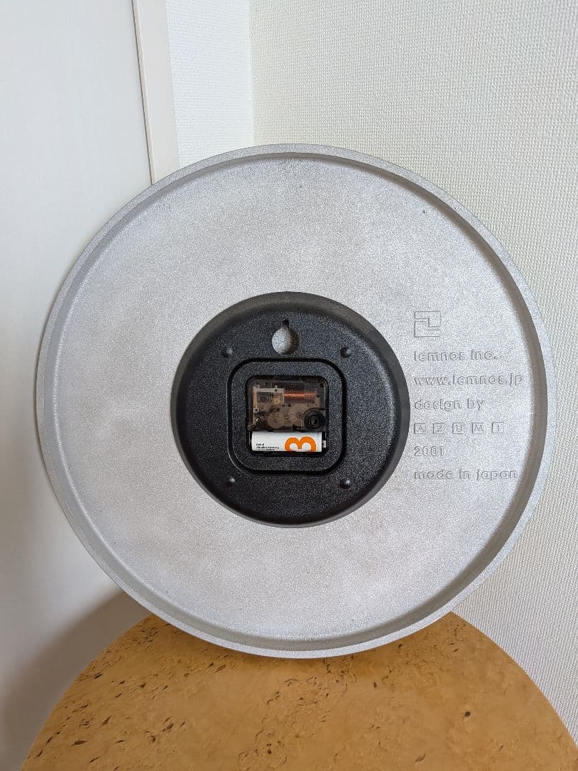 m*様 壁掛け レムノス エッジクロック Lサイズ AZUMI