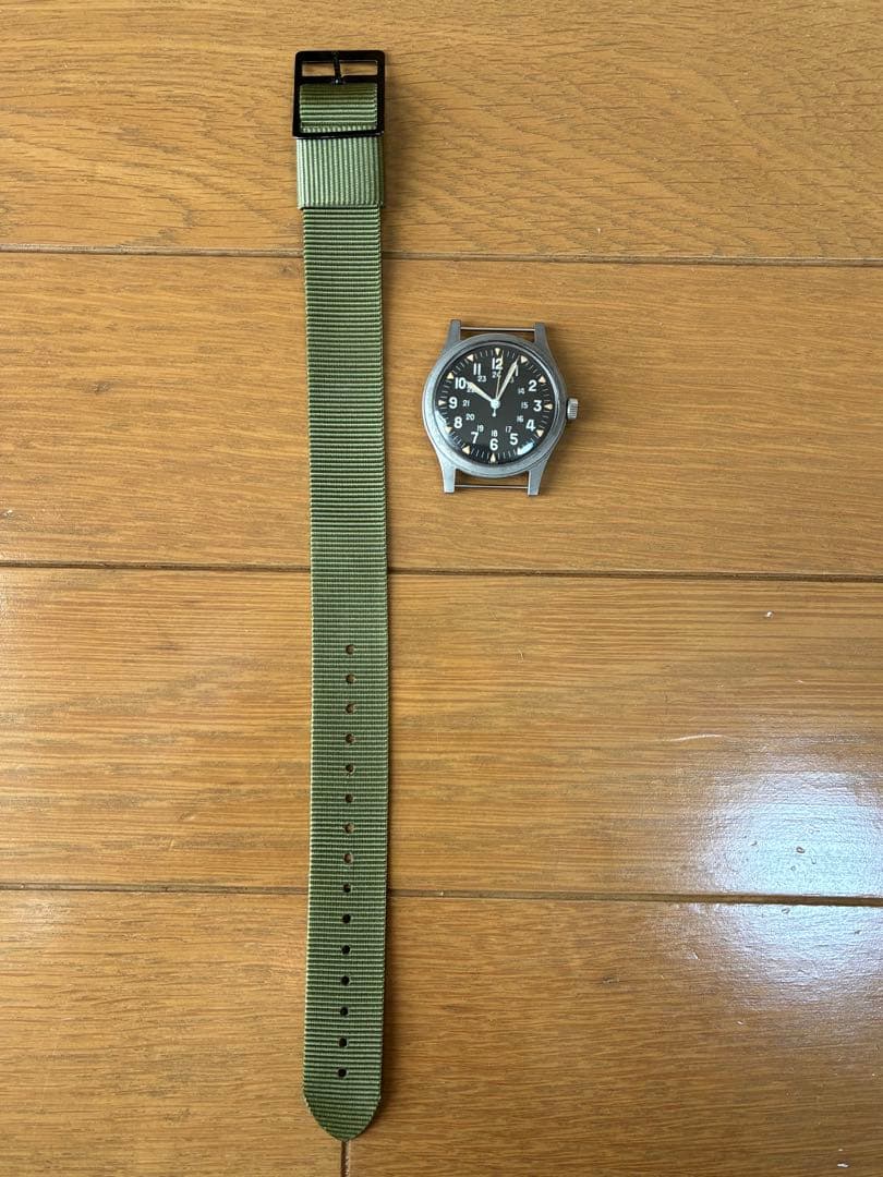 米軍パイロット用軍用時計 GG-W-113 2024年OH済（1月7日まで出品）