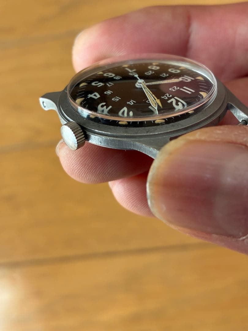 米軍パイロット用軍用時計 GG-W-113 2024年OH済（1月7日まで出品）