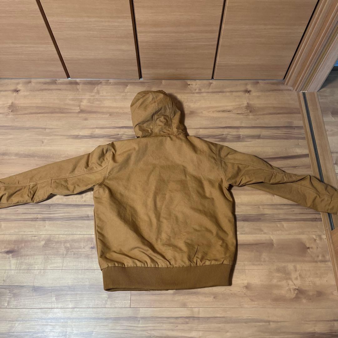 Carhartt J130-M Lサイズ ブラウンジャケット
