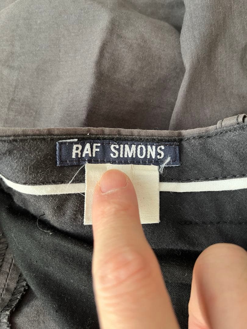 ラフシモンズ RAF SIMONS 初期 パンツ 紺タグ