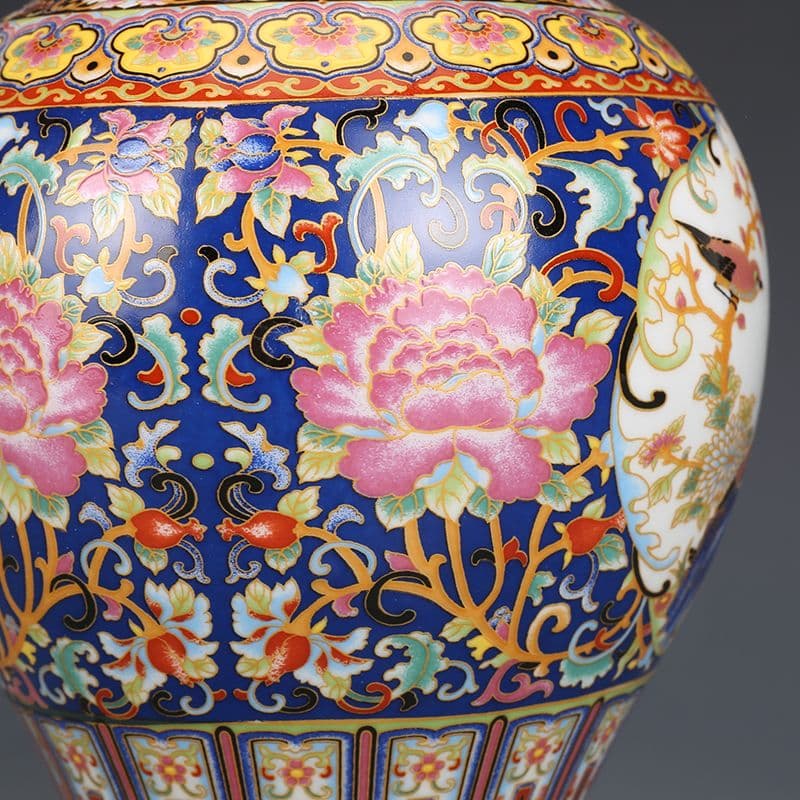 景徳鎮  花瓶  乾隆官窯浄瓶   装飾品工芸品 美術品 置物