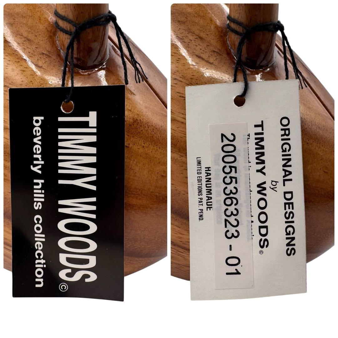 TIMMY WOODS ウッドバッグ 木製 アート 保存袋 カード タグ付