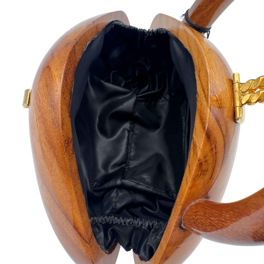 TIMMY WOODS ウッドバッグ 木製 アート 保存袋 カード タグ付