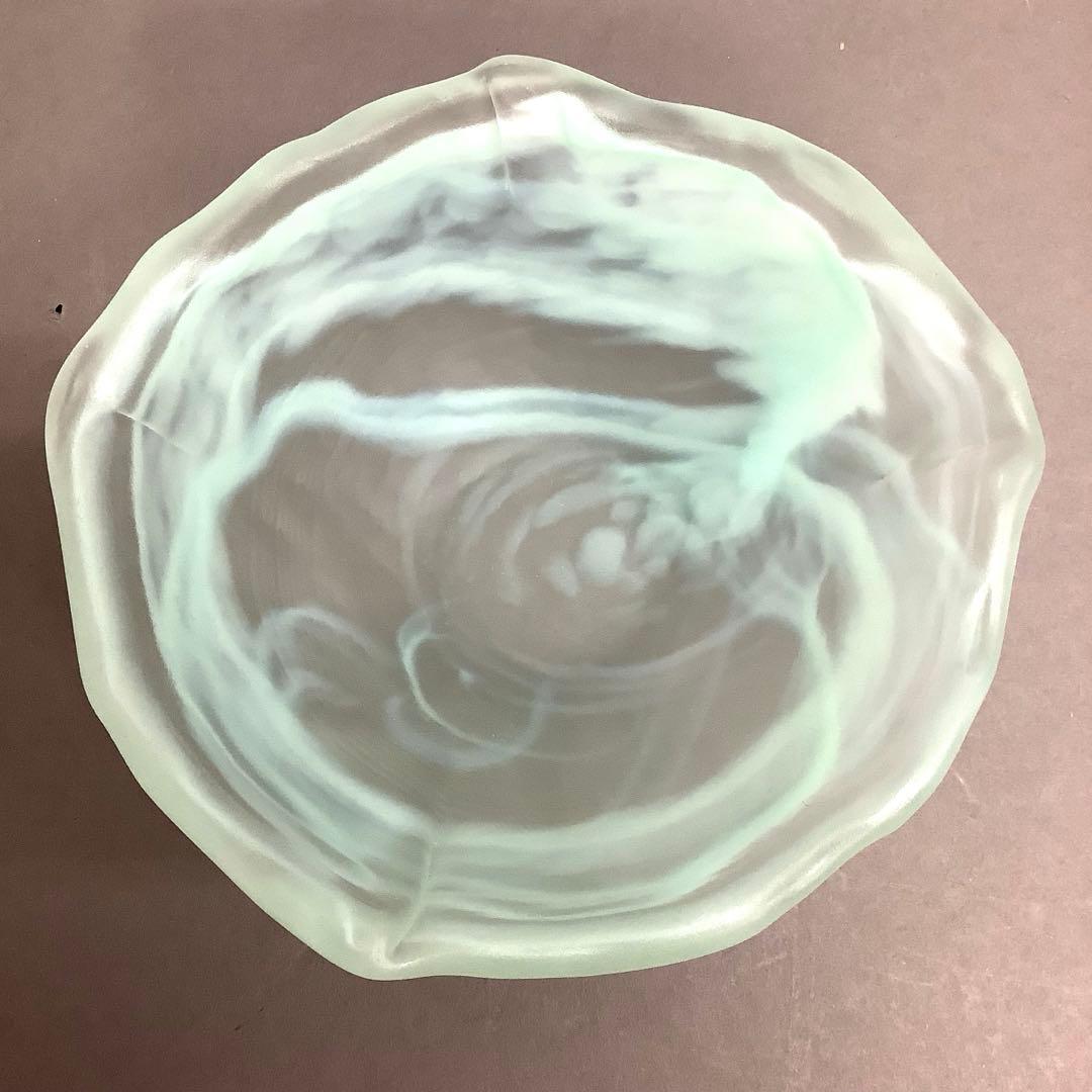 と*ち様 【美品‼︎】橋田喬平 手吹 ガラス皿 吹向付 小鉢 4枚セット