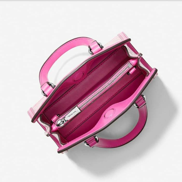 新品 マイケルコース ピンク クロコダイル風ショルダーバッグ